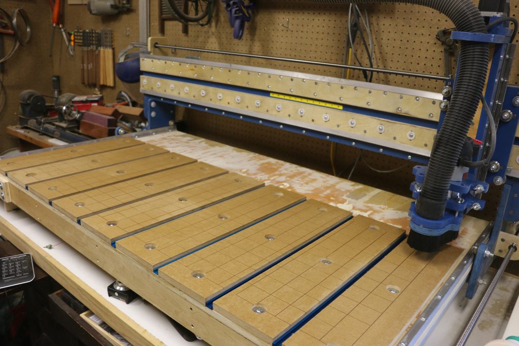 New Spoil Board for the CNC Hangin with Harv