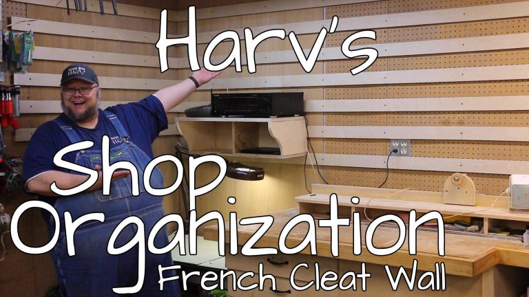 Shop Organization – French Cleat Wall